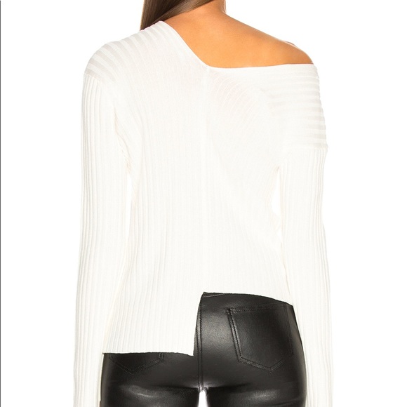 ❌SOLD❌Helmut Lang Off Shoulder Longsleeve Sweater - Picture 3 of 8